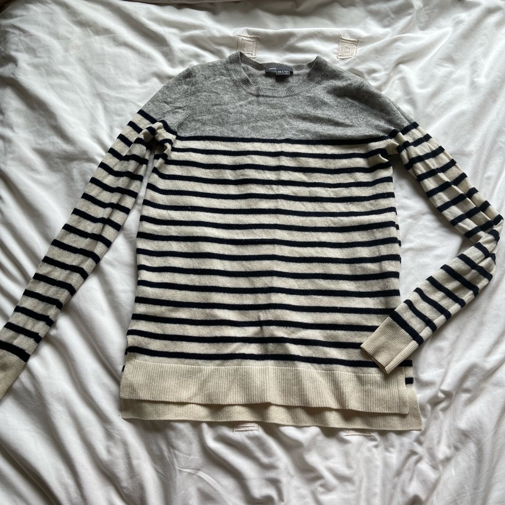 Vince striped sweater.